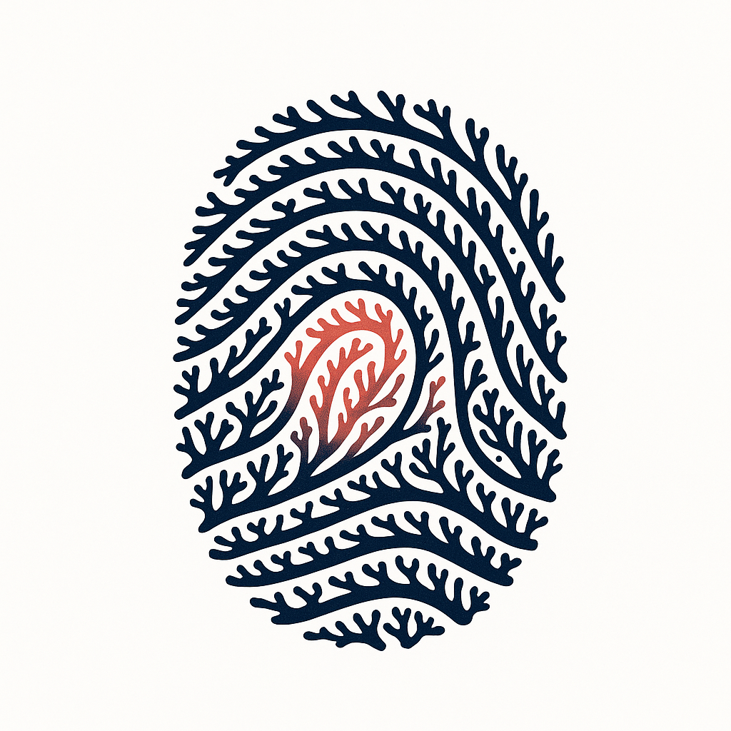 Concept 11 — Coral Fingerprint