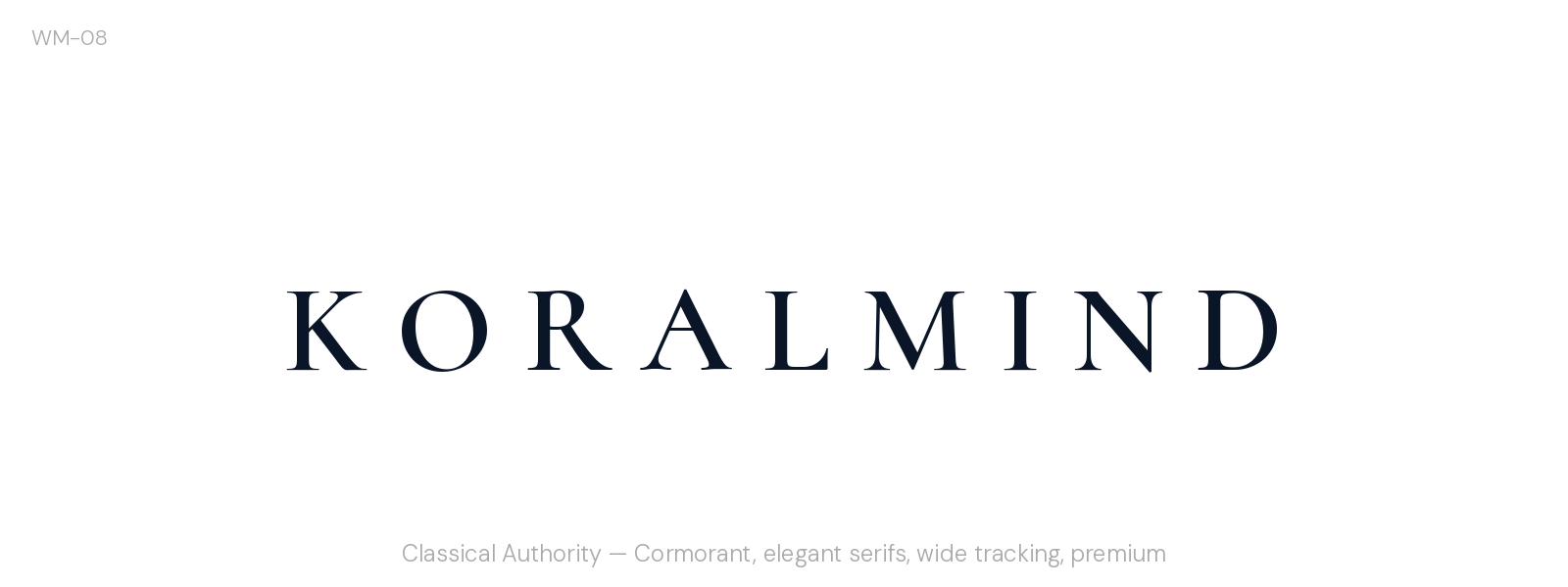 WM-08 — Classical Authority